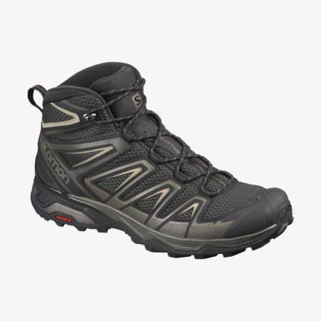 Scarpe Trekking Salomon X ULTRA MID 3 AERO Uomo Nere IT 7-D69